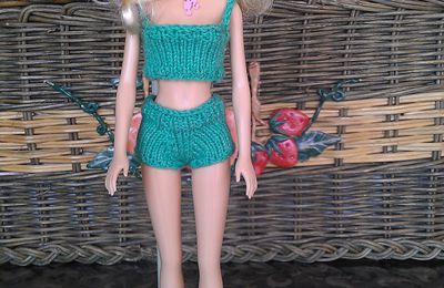 Barbie à la plage