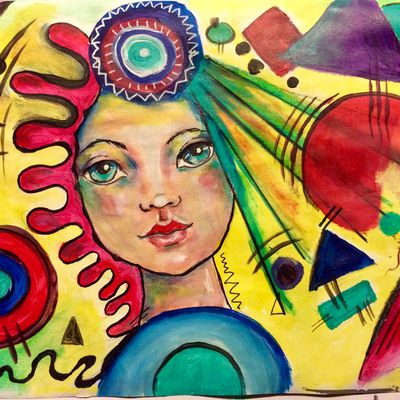 Imagination à l'aide de peintres connus 