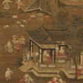 Unidentified Artist Chinese, active late 13th–15th century, Children playing in the palace garden, late Yuan–early Ming dynasty