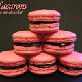 Macarons ganache au chocolat