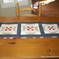 Chemin de table 4 juillet ...Table runner 4th of July