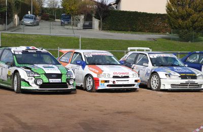 rallye monts & coteaux 69 2012  classement: 1e ford focus WRC 2em 309 maxi 3em ford escort