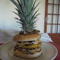 burger poulet ananas