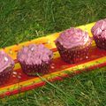 Cupcakes myrtille-framboise