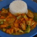 Poulet mangue-coco