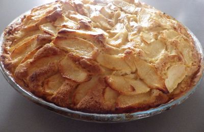 Gâteau aux pommes et mascarpone