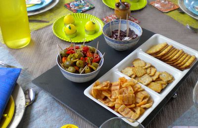 Une table aux couleurs de l'été...