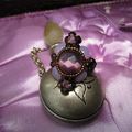 Bague orientale violette