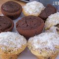 Muffins au chocolat.