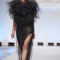 concepteur montre robe inspirée par Cecil la mort du lion au afrique semaine de la mode