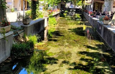 Visite de Goudargues la petite Venise du Gard..(merci à Corinne pour son partage) 