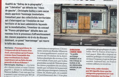 Christophe GUILLUY: la métropolisation engendre un séparatisme social et territorial... Sauf en Normandie!