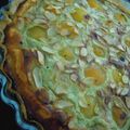 Tarte pistache/abricots