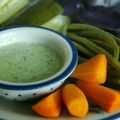 Sauce amandine au basilic pour légumes cuisson douce, sans blé, sans lait