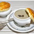 Velouté de Cèpes et de Morilles en Cocotte Lutée