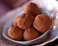 Truffes au chocolat