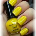 SWATCH KLEANCOLOR NEON YELLOW 