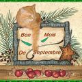 Bon mois de septembre