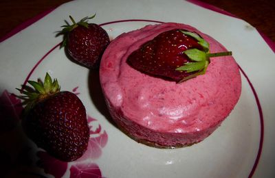 Bavarois aux fraises !