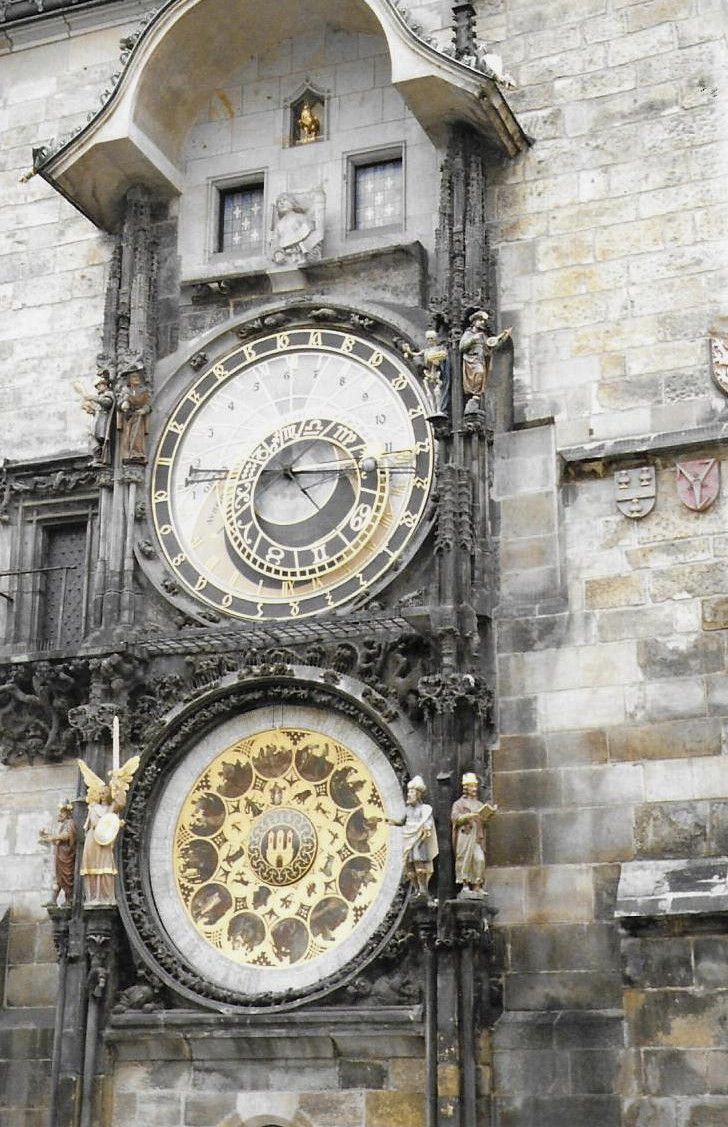 Prague, horloge astronomique (République Tchèque)