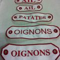 ETIQUETTES AIL OIGNONS PATATES