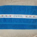 drap de bain pour Cyril