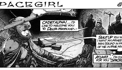 :: BD > Travis Charest présente 2 nouvelles cases de sa Spacegirl Vol. 2