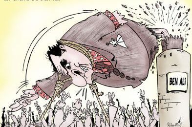 La révolution Tunisienne selon les caricaturistes (2)