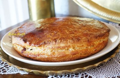 GALETTE DES ROIS AU CHOCOLAT ET NOIX