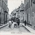 Carte postale avec légende erronée : Rue de la Grande Fontaine