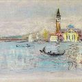 Paule Gobillard (1869 - 1946,), Vue de VenisePaule Gobillard (1869 - 1946,), Vue de Venise