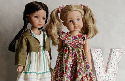 Nouveau patron pour Fashion Friends et Little Kidz: ONDINE