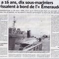 Accident du SNA EMERAUDE en 1994