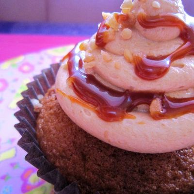 Cupcakes banane-caramel