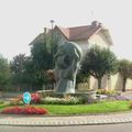 Rond-point à Mably