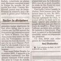 Article du Canard enchaîné du 11 juillet 2012