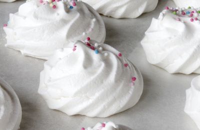 Meringues végétales au jus de pois chiches #vegan #sansoeuf