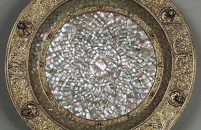 Rose water basin, Gujarat (India), the mounts: Nuremberg or Antwerp, around 1540