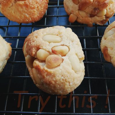 Bouchées amandes et pignons