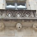 Balcon gothique flamboyant