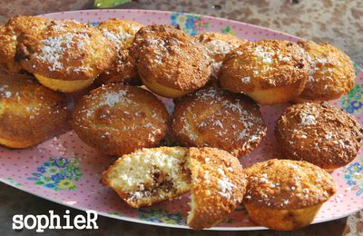 Muffins coco-pépites de chocolat