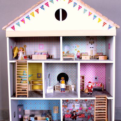 Ma maison en bois pour Playmobils (ou autres petits personnages)...A vous de jouer ! (tuto)