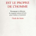 Lire est le propre de l'Homme, collectif