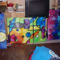 Mes tableaux dans mon salon