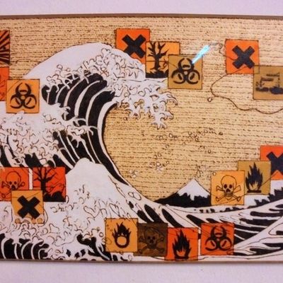 "Hokusai doit se retourner dans sa vague"