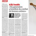 Kiki Smith : "Ma génération a bénéficié du combat de femmes artistes"