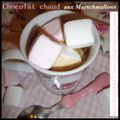 Chocolat chaud aux Marshmallows.