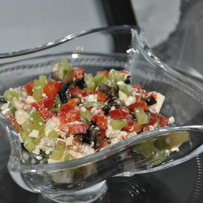 Salade Grecque en Confettis