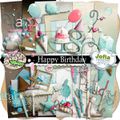 "Happy birthday" by Jofia Designs