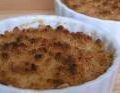 Crumble pomme nutelo